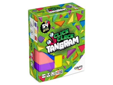 Cayro loginis žaidimas „Click Clack Tangram“, nuo 5 m.