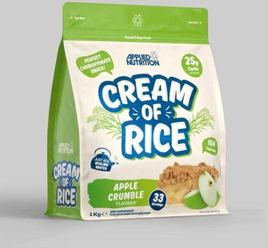 Applied Nutrition Kreminis of Rice 1000 g. (Raspberry Ripple skonis )