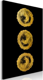 Artgeist Paveikslas - Golden Knots (1 Part) Vertical kaina