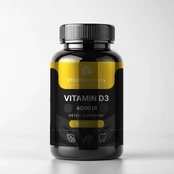 VitalHarmony D3 4000 IU 90 minkštosios kapsulės kaina