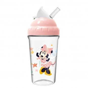 Puodelis su šiaudeliu Thermobaby Minnie, 295 ml