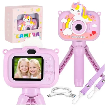 RoGer Digital camera for children on a tripod Unicorn