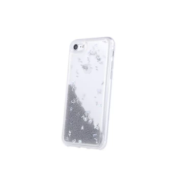 iLike iPhone 11 Pro Liquid Letters TPU dėklas Apple sidabrinis