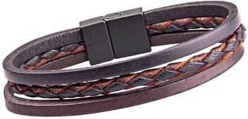 Odinė apyrankė W-Tec Ballure - 24 cm kaina