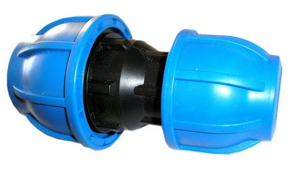 Sujungimas PE 40x32 redukuotas mėlynas