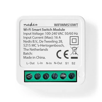 Nedis maitinimo jungiklis | WLAN | 3680 W | Android/IOS