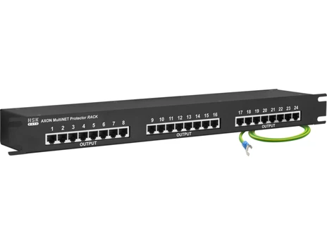 TST VIRŠĮTAMPIŲ RIBOTUVAS AXON-MULTINET-24 ETHERNET RACK