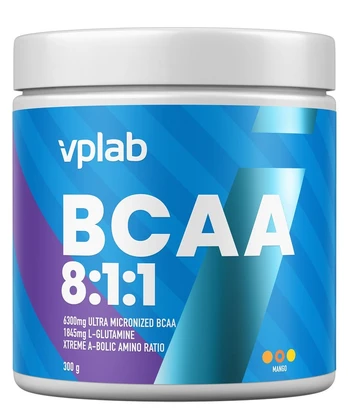 Maisto papildas VPLab BCAA 8:1:1 300g, Mango