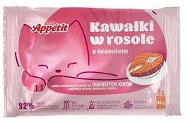 Comfy Appetit Sterilized Lašiša sultinyje 4x85g