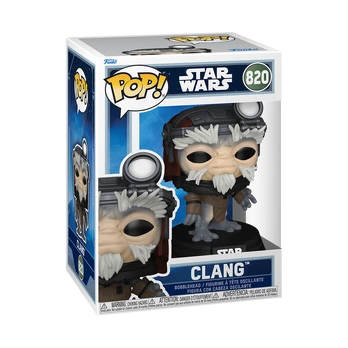 FUNKO POP! Vinilinė figūrėlė: Star Wars: Mandalorian & Grogu - Clang with Head Set