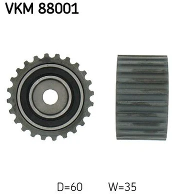 SKF VKM 88001 Timing belt pulley
