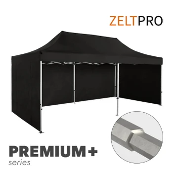 Palapinė pop up 3x6 Juoda Zeltpro PREMIUM+