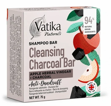 Dabur Kietasis šampūnas Vatika Nuo pleiskanų Cleansing Charcoal, 75g
