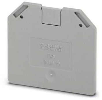 D-UT 16 - End cap D-UT 16 Phoenix Contact Indhold: 50 stk