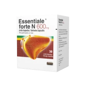 ESSENTIALE FORTE N 600 mg kietosios kapsulės N30 kaina
