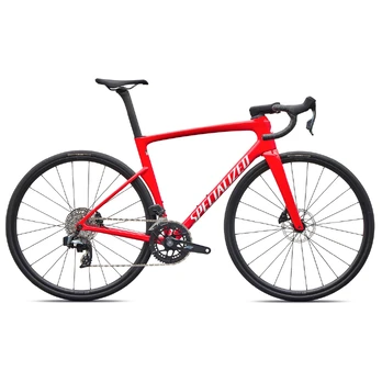 Specialized Tarmac SL9 Comp plento dviratis | SRAM Rival AXS | Gloss Vivid Red - White, 52