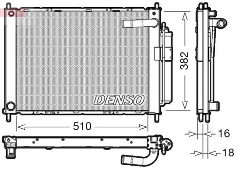 aušintuvo modulis DRM46101