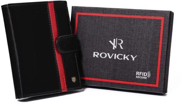 Vyriška odinė piniginė Rovicky RV110