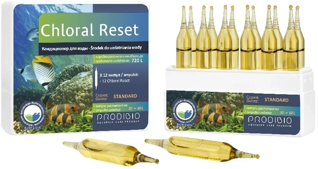 PRODIBIO Chloral Reset akvariumo chemija