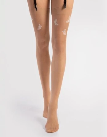 Moteriškos kojinės "Farfalle Nude" 20 Den - Nude 5901874326959
