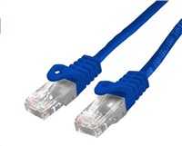 C-TECH kabelis patchcord Cat6, UTP, modrý, 1m