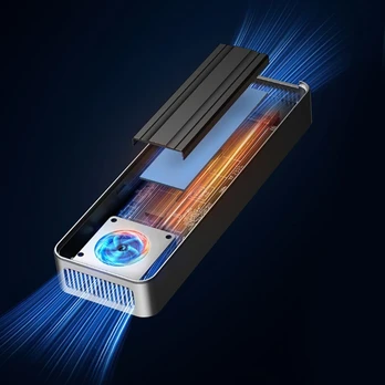 Orico OUM2-G20 M.2 NVME USB-C 3.2 20Gb/s Disk Drive - Sidabrinis