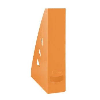 Stovas brošiūroms plastikinis, oranžinis