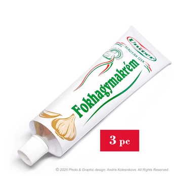 Maistinė pasta Univer Česnakinis kremas, 3 x 160 g
