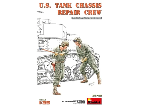 Miniart - U.S.Tank Chassis Repair Crew, 1/35, 35481