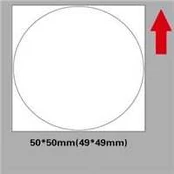 Niimbot štítky R 50x50mm 150ks Round pro B21, B21S, B3S, B1