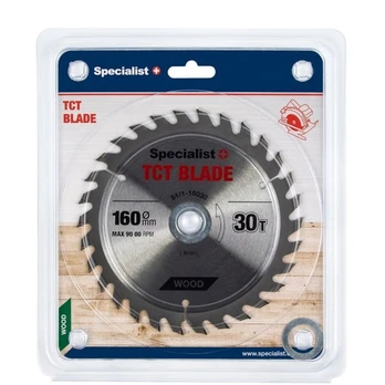 Medžio pjovimo diskas SPECIALIST+, 160 mm, 30 dantų, 30/20/16 mm