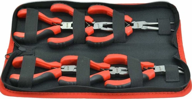 AW-Tools AWTools AWTOOLS SZCZYPCE MINI 125mm kpl. 6szt.