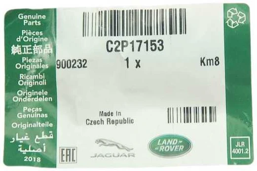 Jaguar Naujas Xk Raktų Pultas Originalus C2P17153