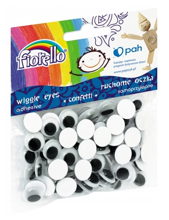 Dekoracija JUDANČIOS AKYTĖS, Fiorello, 12mm, 80 vnt., lipnios