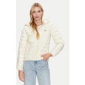 Guess Jeans Pūkinė striukė W5RL99 WHAB2 Écru Regular Fit