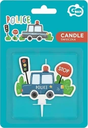 GoDan Policijos gimtadienio žvakė 5x7cm kaina