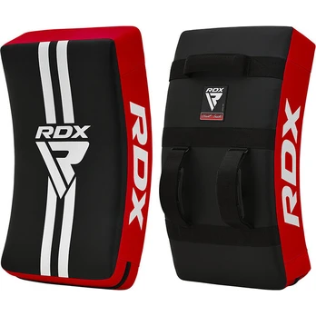 Lenkta smūgių letena RDX T1, juoda/raudona, Universalus