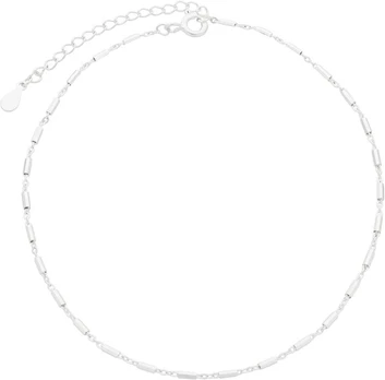 Sidabrinė grandinėlė ant kojos Brasco 59108