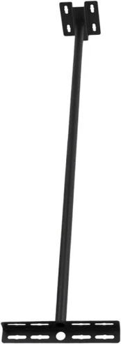 Prožektoriaus sieninis laikiklis, juodas, 80cm