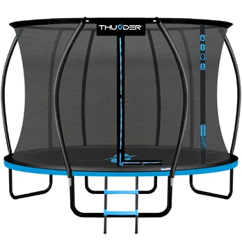 Batutas Inside Ultra 366cm „Blue Thunder“ su apsauginiu tinklu