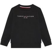 Tommy Hilfiger Džemperis Essential Sweatshirt KS0KS00212 Juoda Regular Fit
