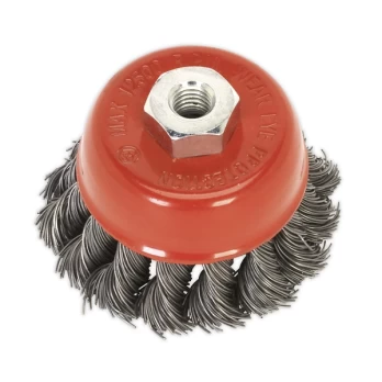 SEALEY Metalinis šepetys SEA TKCB651