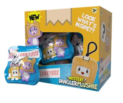LANKYBOX MYSTERY CLIP ON PLUSH ASS CDU (20132)