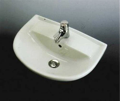 Ifö 23220, Rectangular, Ceramic, Baltas