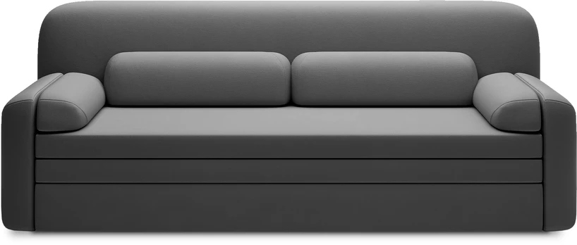 Sofa-lova Elioss Sola 06, grafito, 89 x 236 cm x 87 cm