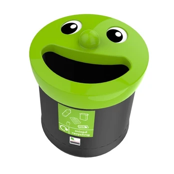 Vaikiška šiukšliadėžė Smiley Face, 41 l