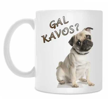 Puodelis "Mopsas"