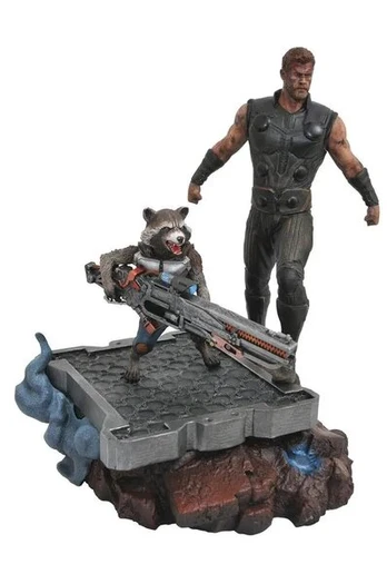 The Avengers Marvel Premier Thor & Rocket