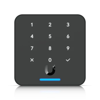 UBIQUITI READER FLEX BLACK. THIRD-GENERATION NFC CARD READER WITH A KEYPAD AND APPLE TOUCH PASS SUPPORT