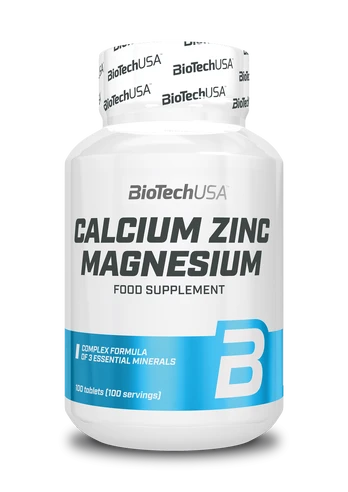 Biotech Calcium Zinc Magnesium 100 tab.